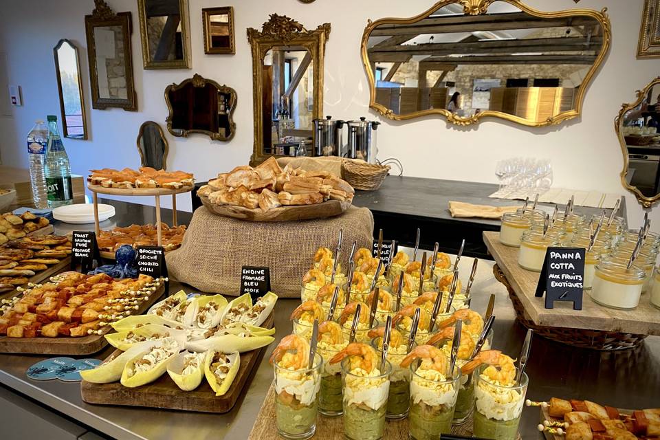 Buffet cocktail