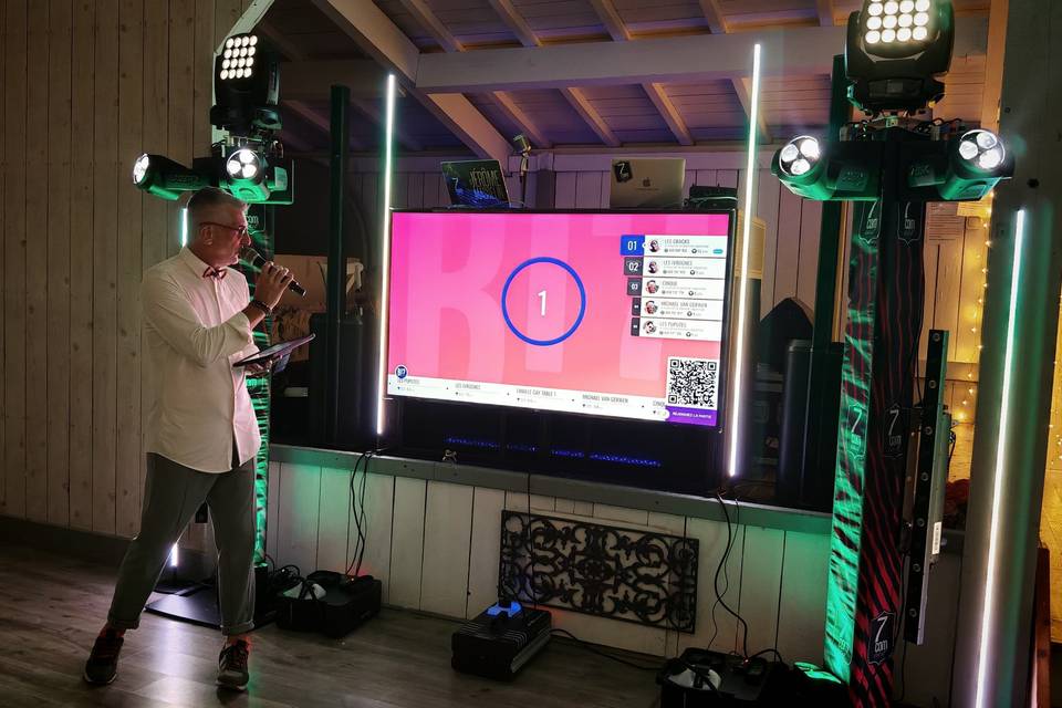 Blind Test Régie ecran