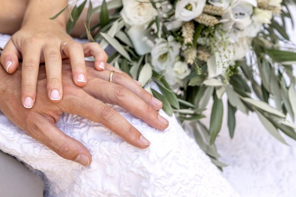 Le bouquet de la mariée