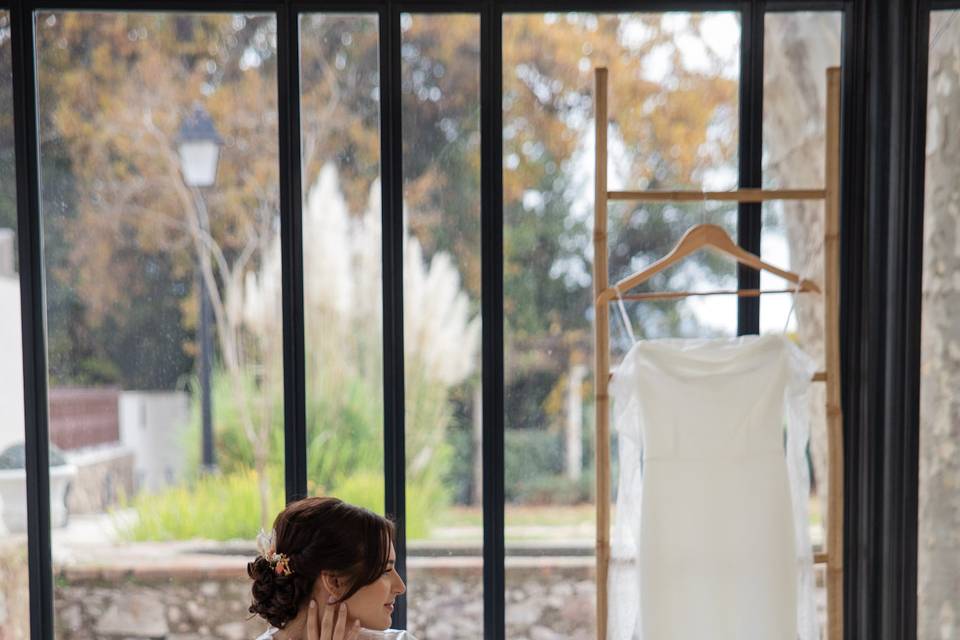 Les préparatifs de la mariée