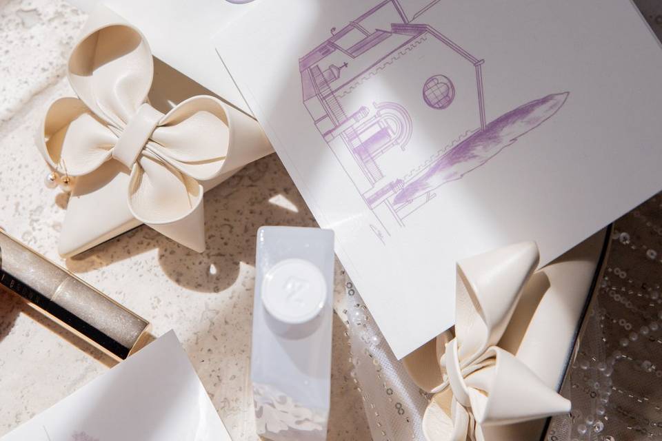 Du flat lay