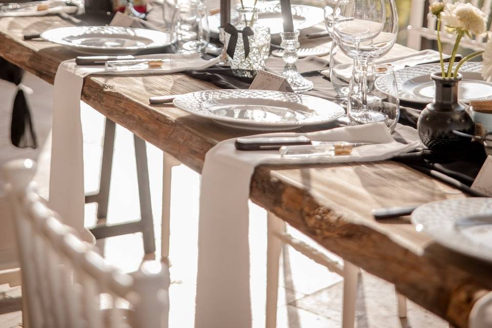 Jolie table dressée