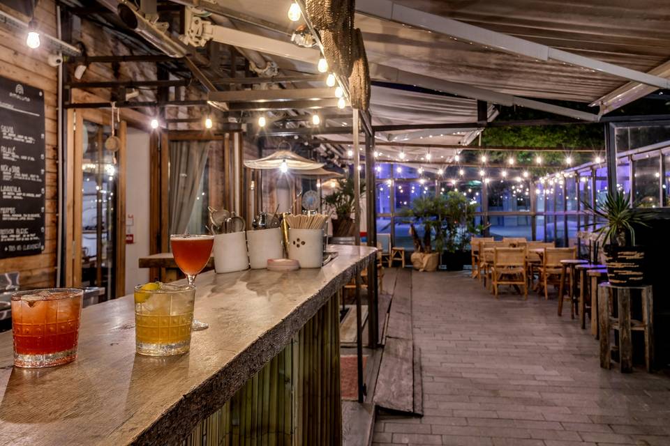 Terrasse intérieur
