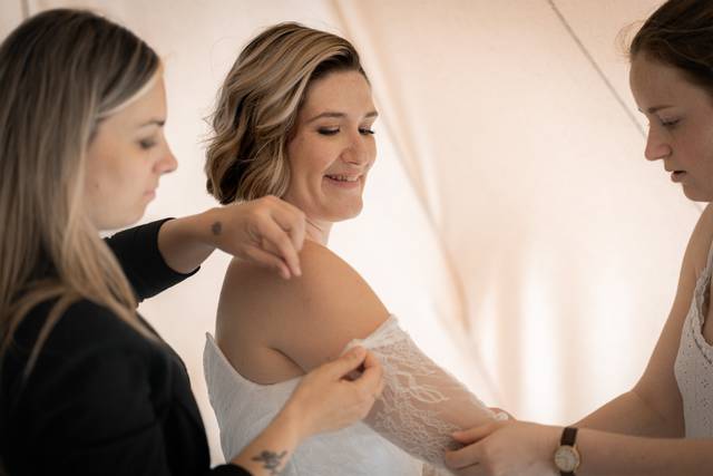 Préparatif mariée