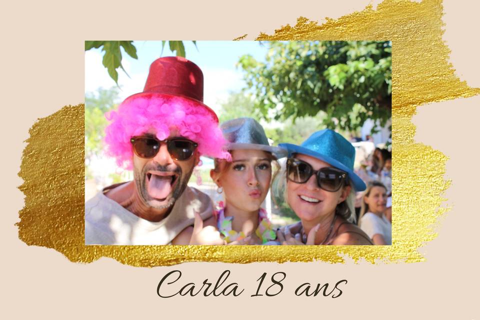 Anniversaire Carla