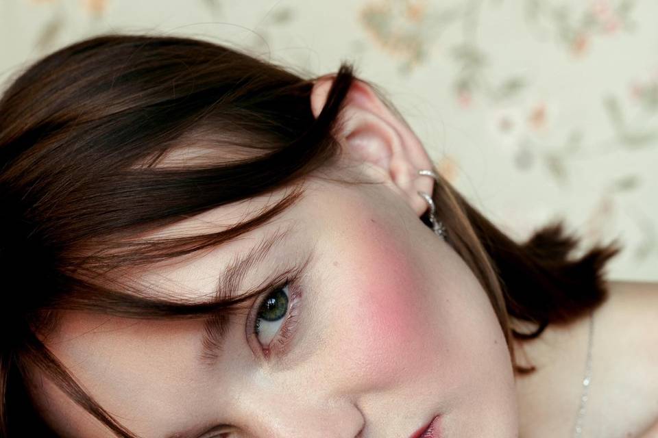 Blush makeup