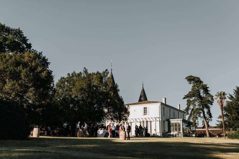 Cocktail dans le parc