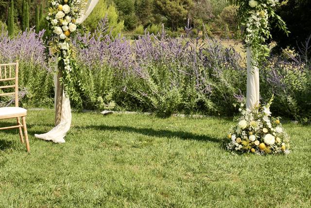 Arche de fleurs