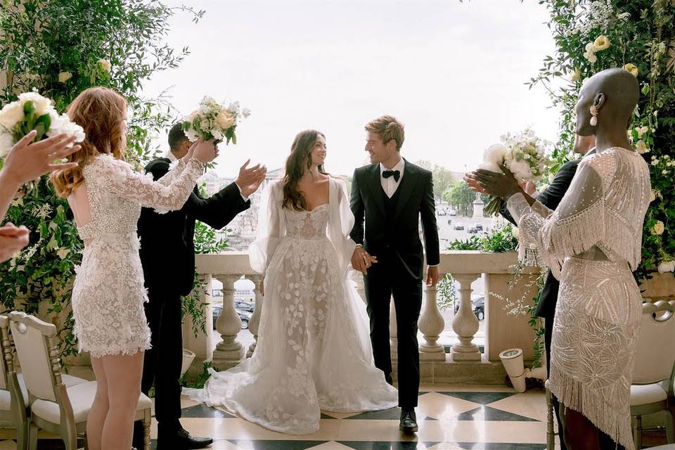 Mariage Crillon Paris