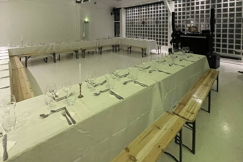 Diner assis