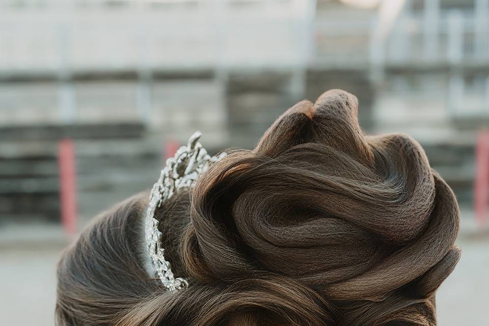 CHIGNON HAUT