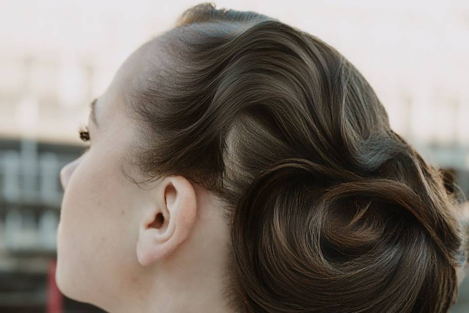 CHIGNON ESCARGOT