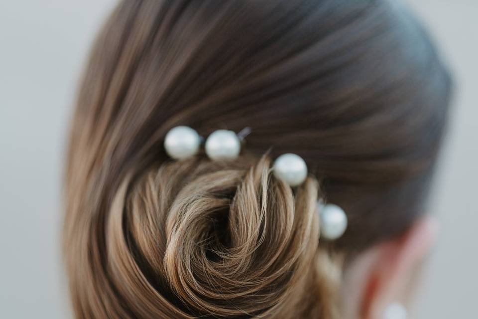 CHIGNON BAS ESCARGOT