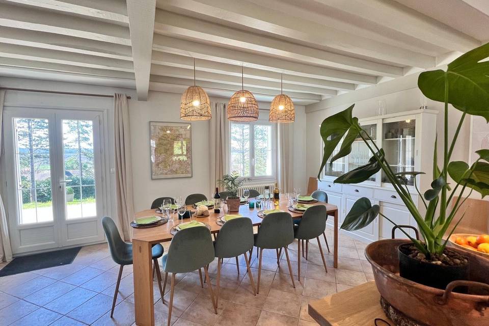 Salle à manger - Villa Blanche