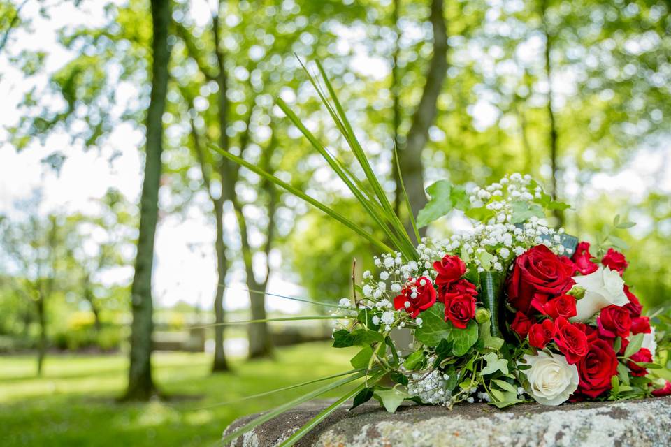 Le bouquet de la marié