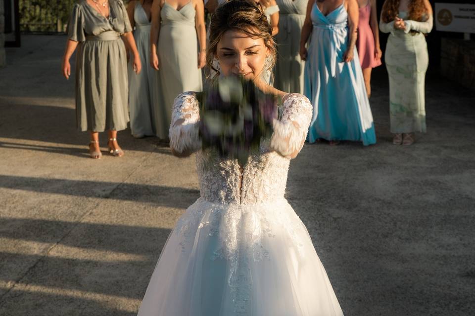 Lancer de bouquet