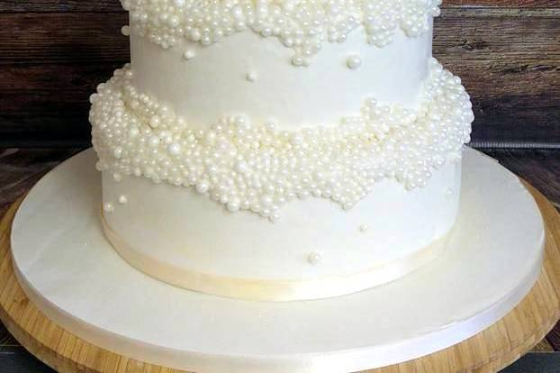 Wedding cake perlé