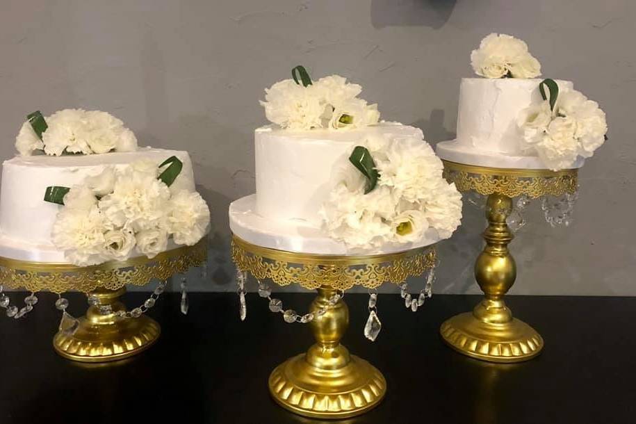 Wedding cake cascade