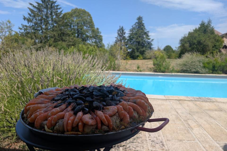 Paëlla à domicile