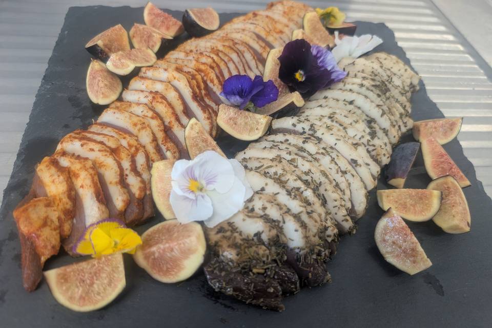 Magret fumé maison
