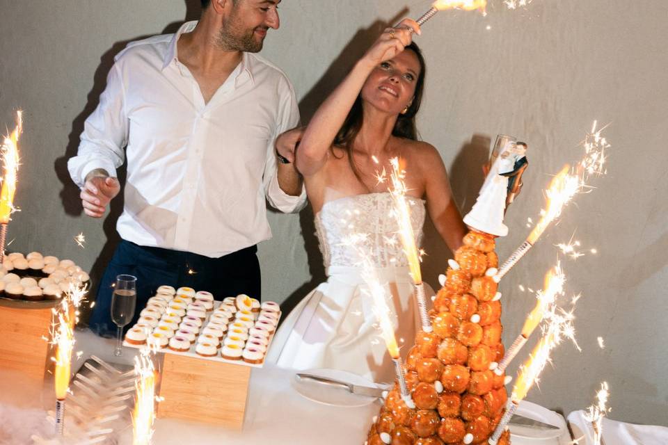 Morgane et Paul Wedding cake