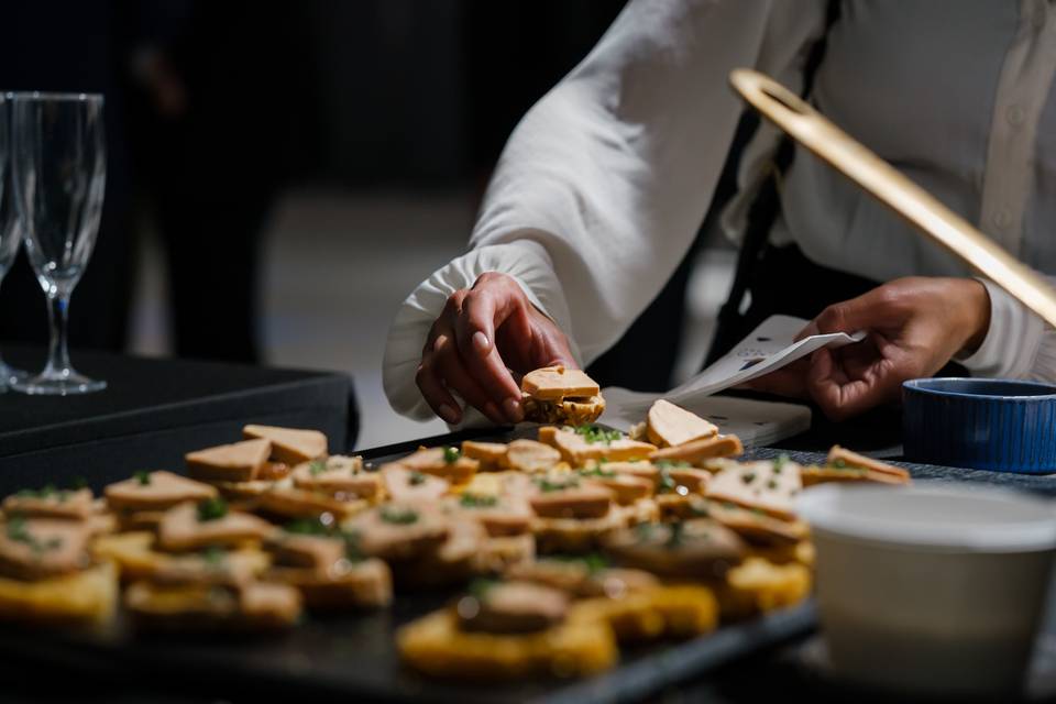Animation découpe de foie gras