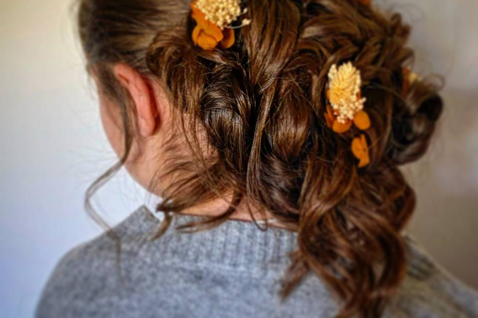 Chignon invitée