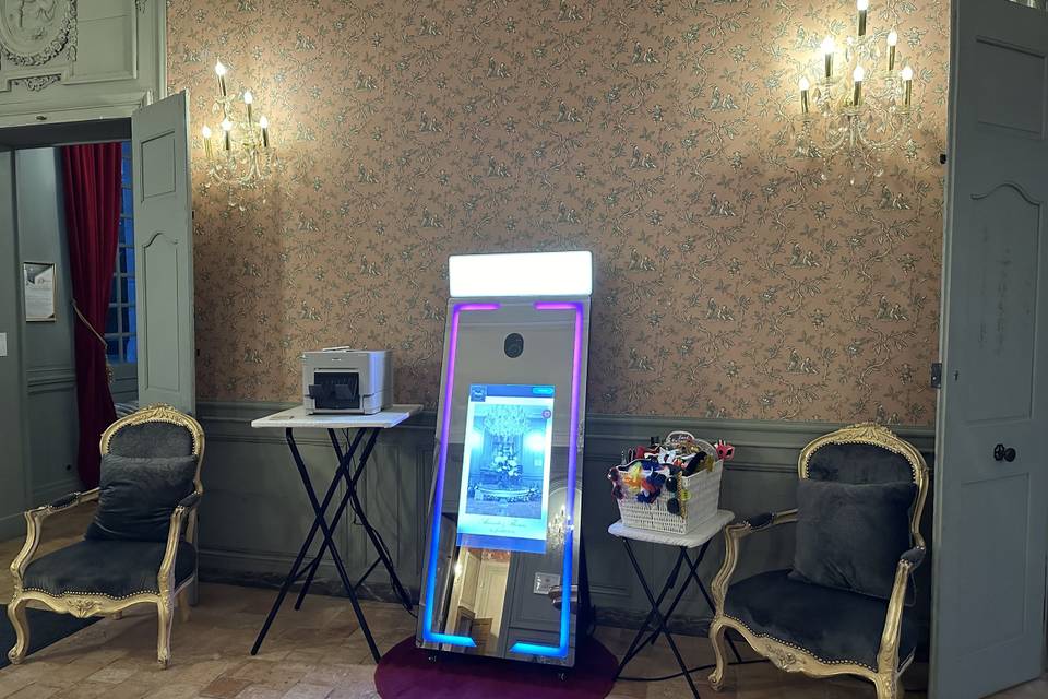 Photobooth miroir grand format