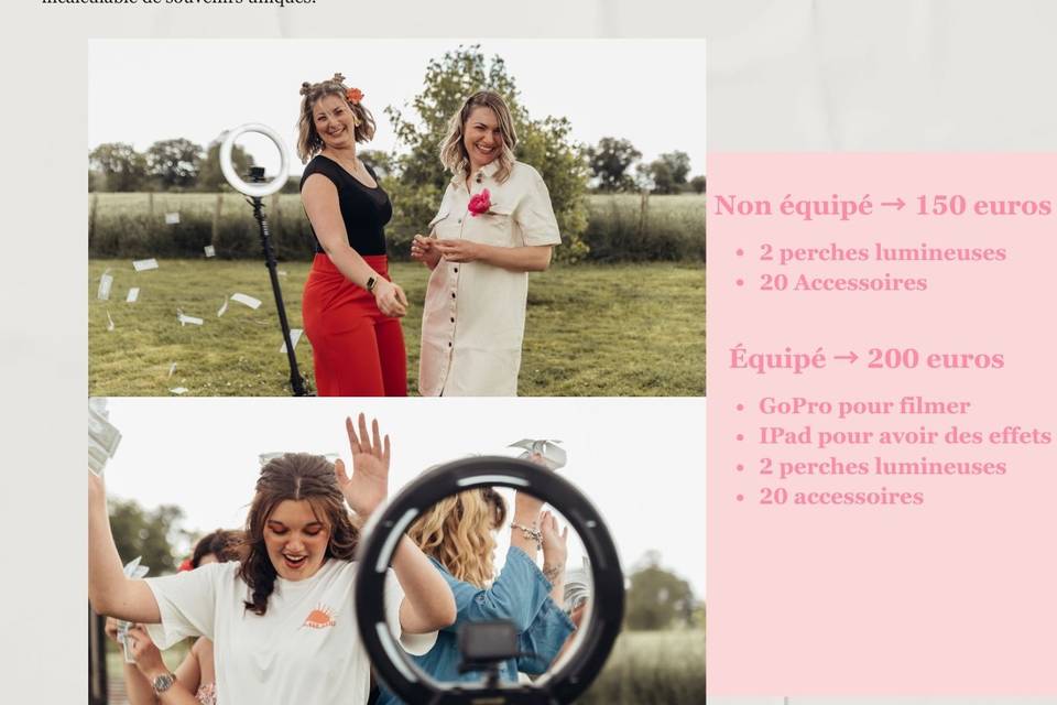 Notre vidéobooth 360