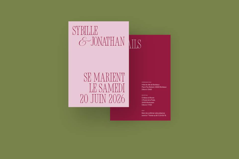 Modèle « Le Sincère »