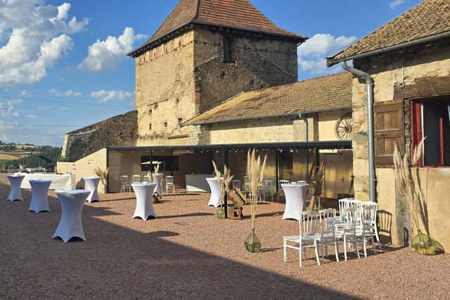 Mariage cour interieure