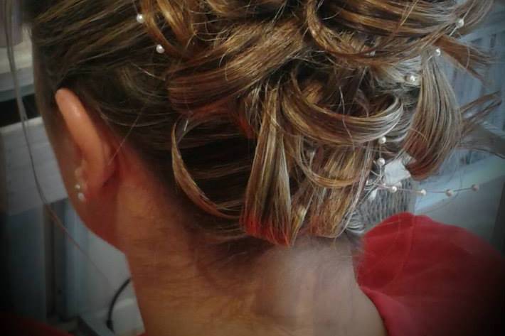 Chignon de la mariée