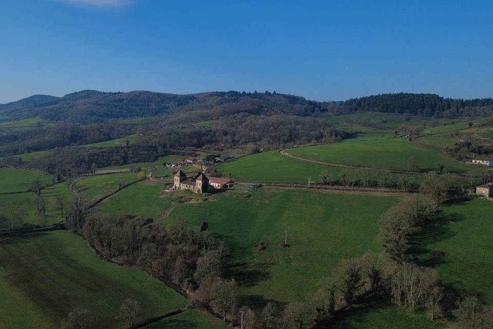 Vue chateau
