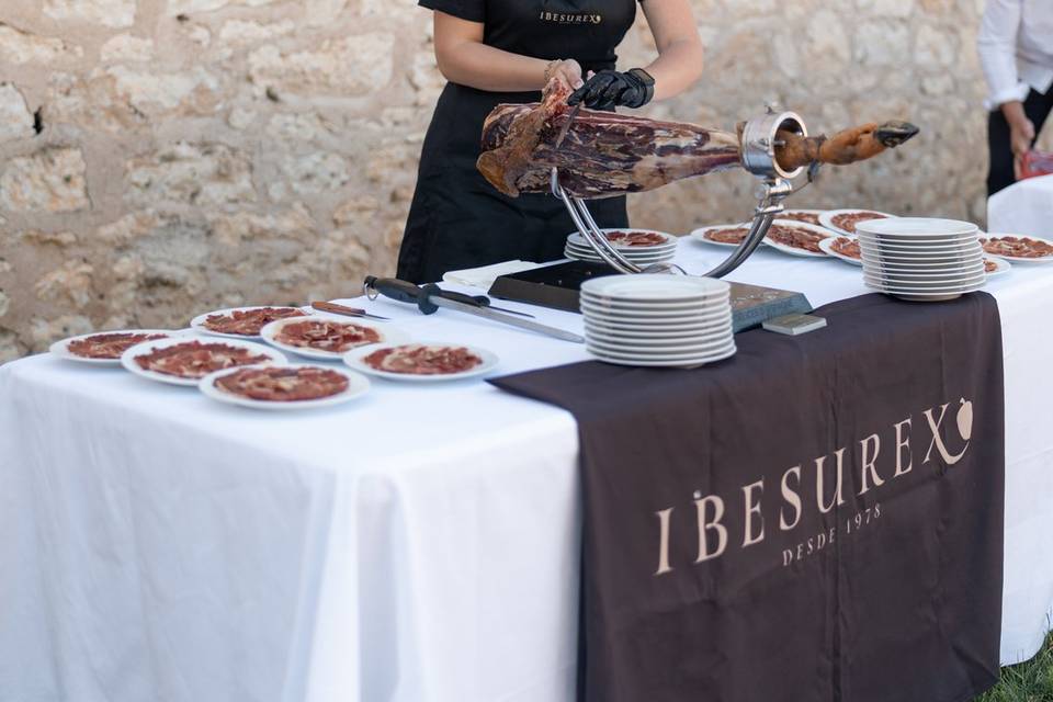 Découpe de jambon