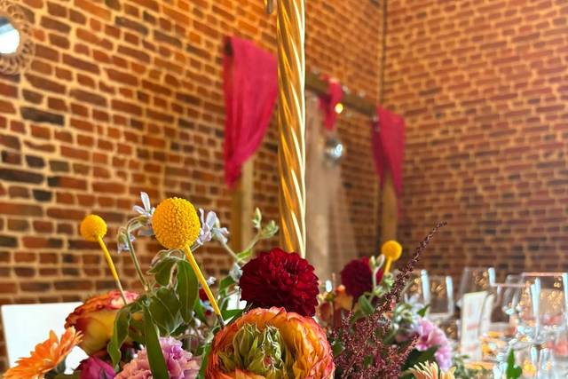 Bouquet coloré et généreux
