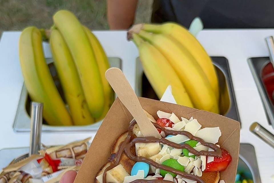 Choco blanc/ mms/ nutella