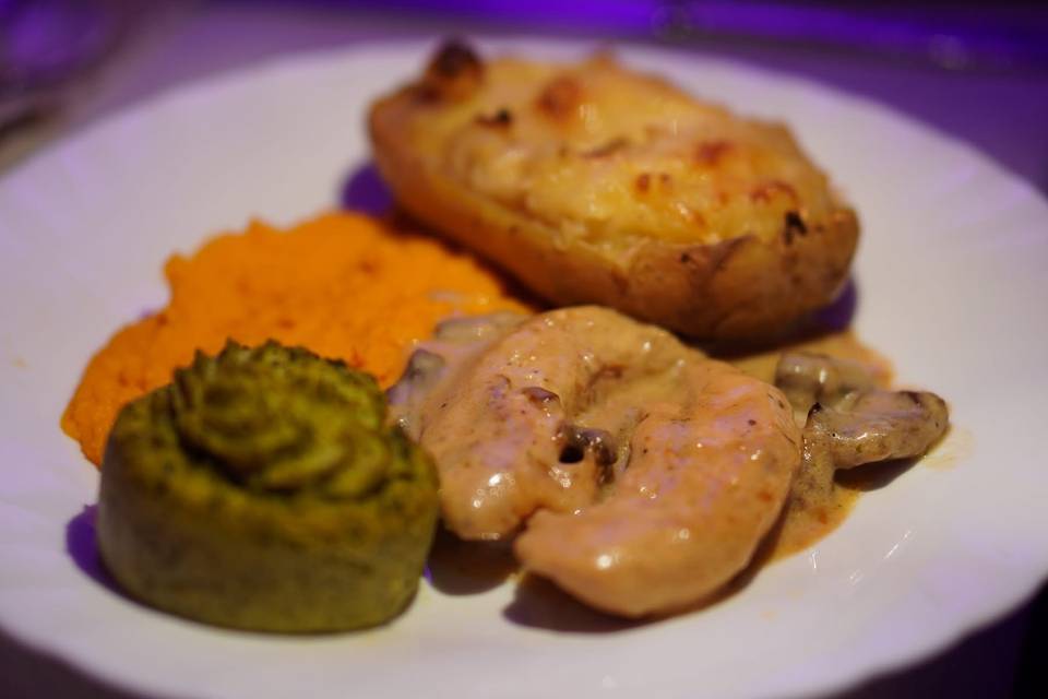 Plat chaud raffiné