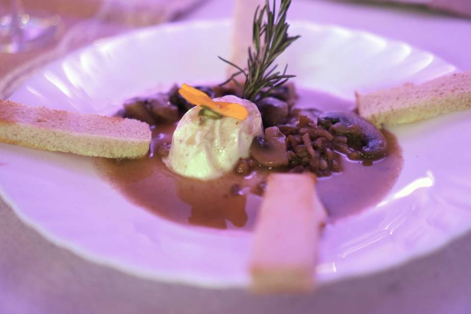 Plat gastronomique