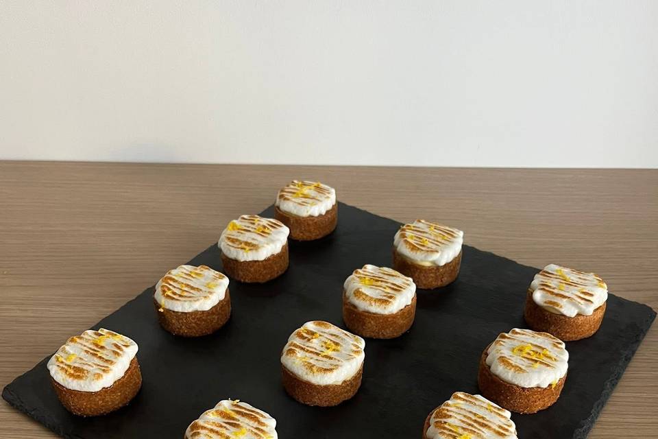 Mini tarte citron meringuée