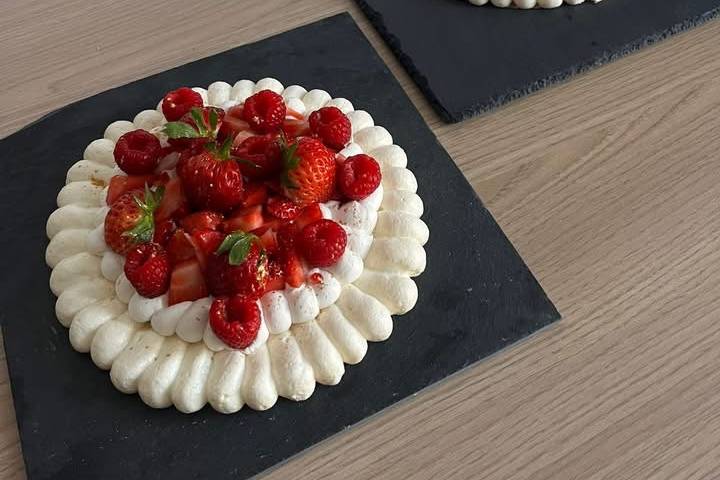 Pavlova fruits rouges