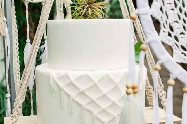 Boho Wedding Cake