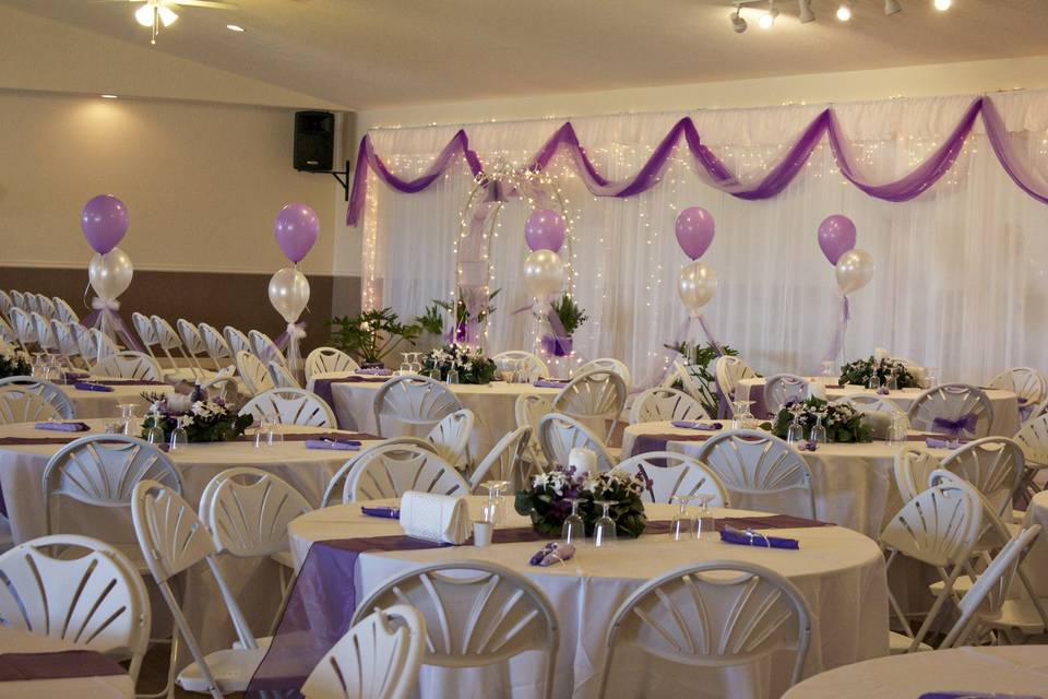 Salle en grand