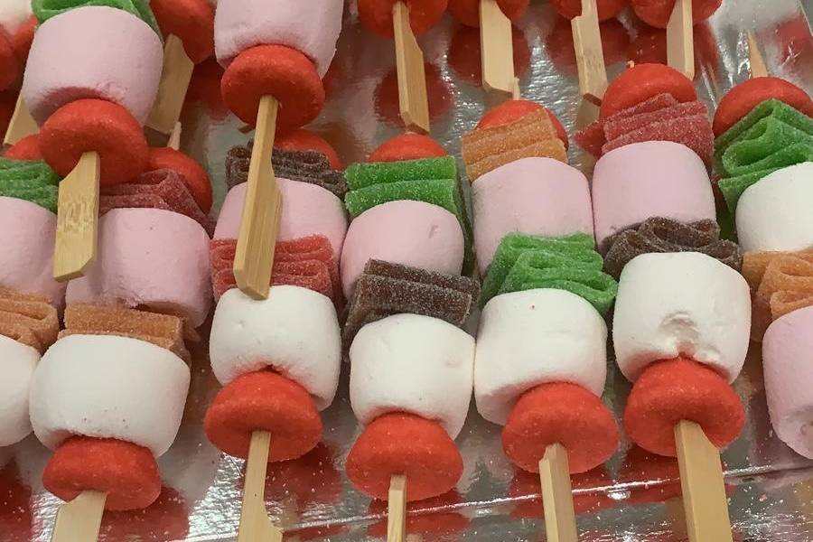 Brochette de bonbon