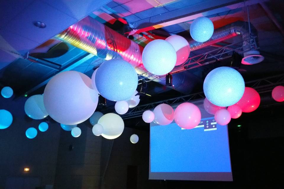 Nuage de ballons