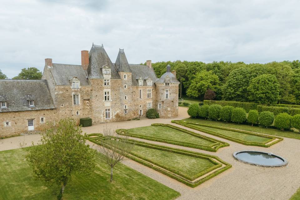 Vue drône