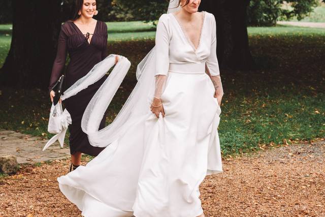 Robe sur-mesure pour Louise