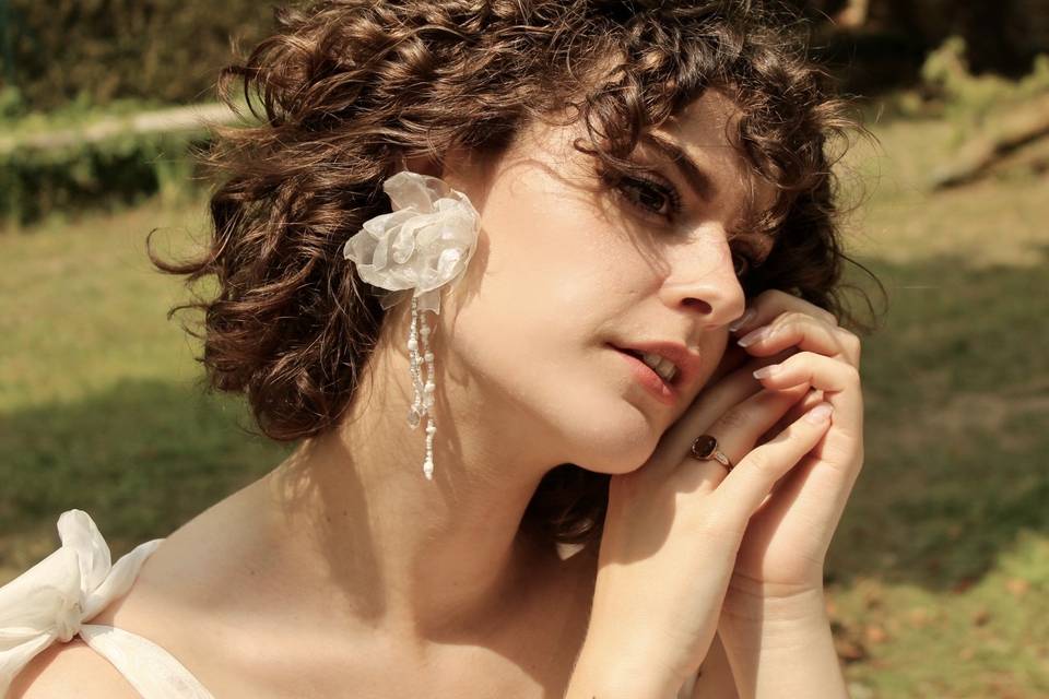 Boucle d'oreille accessoire