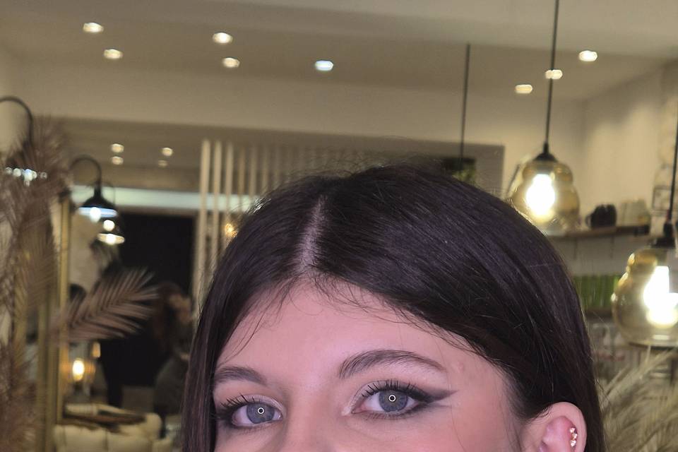 Maquillage travaillé