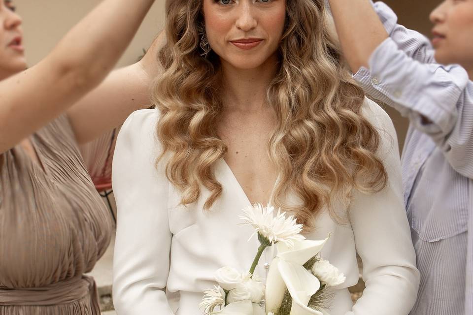 Maquillage mariée tendance