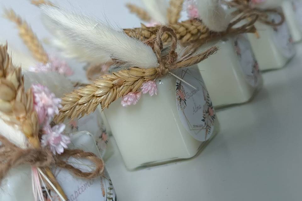 Thème rose et blé